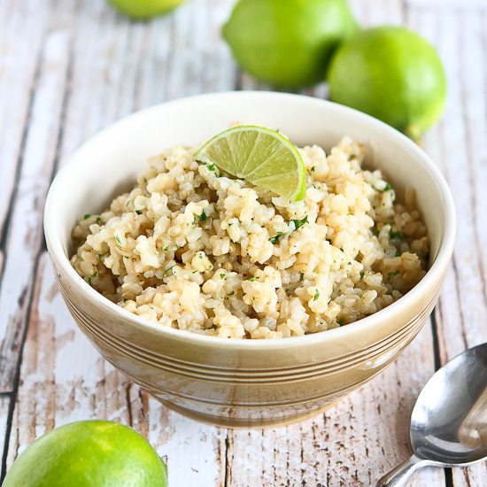 Cilantro Lime Brown Rice