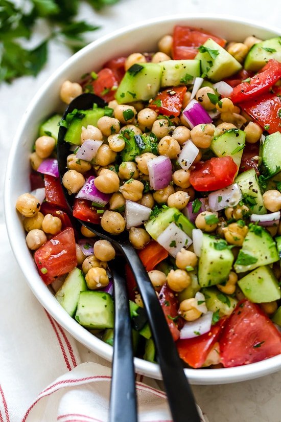 Greek Chickpea Salad