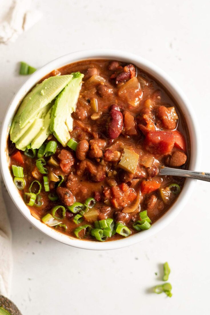 Healthy Hearty Bean Chili