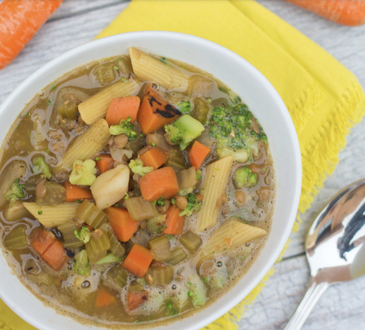 pasta and vegetable soup