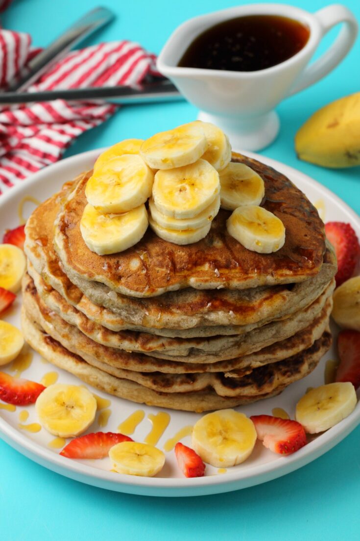 Fluffy Banana Pancakes