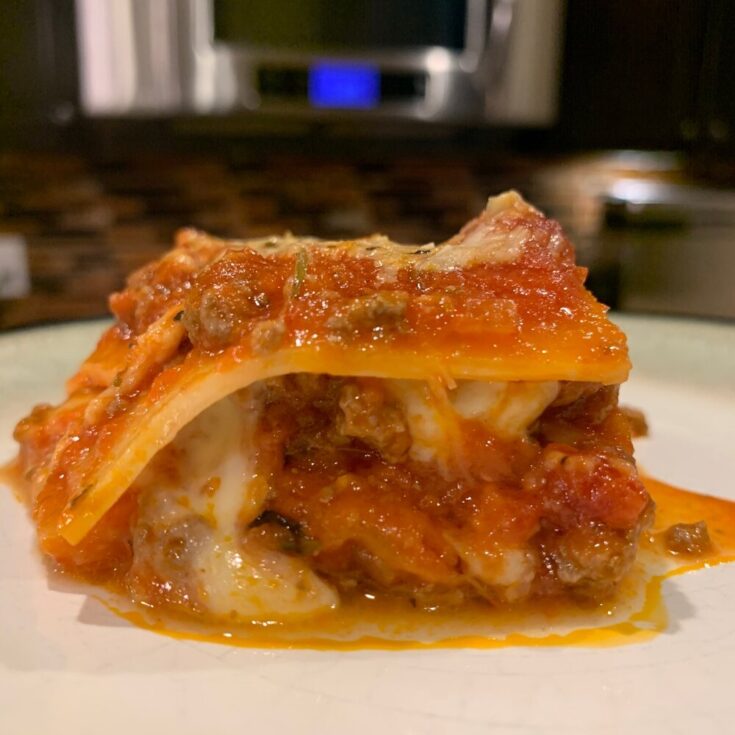 High Protein Vegan Lasagna