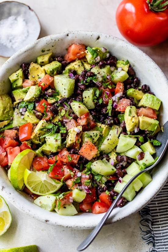 Vegan Black Bean Taco Casserole