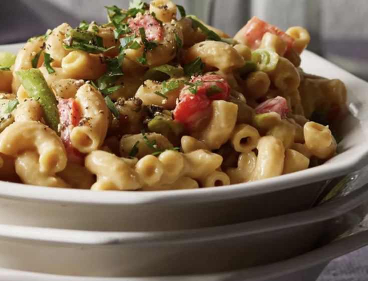 Vegan Pimiento Cheesy Mac