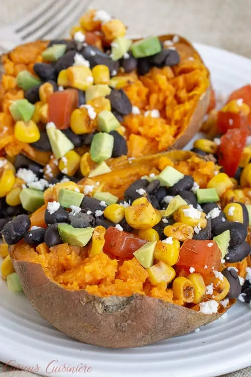 Southwestern-Style Stuffed Sweet Potatoes