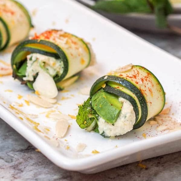 Zucchini Ricotta Roll-ups